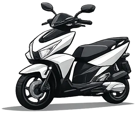 Used scooter available for valuation in Pattaya